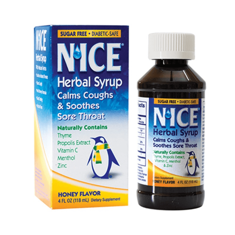 Nice Sugar Free Herbal Syrup 118ml