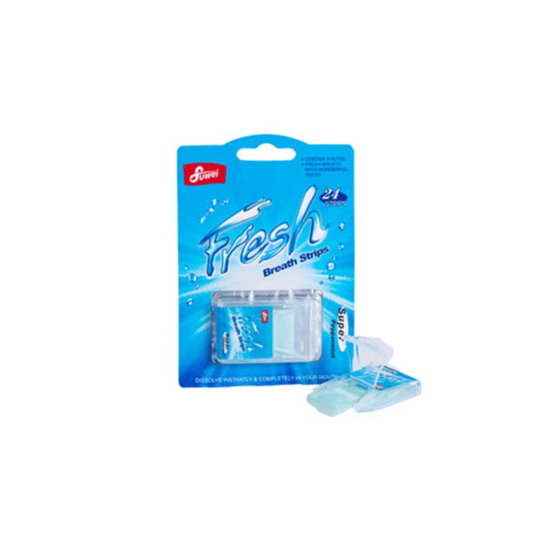Fresh Breath Strips Super Pipperment