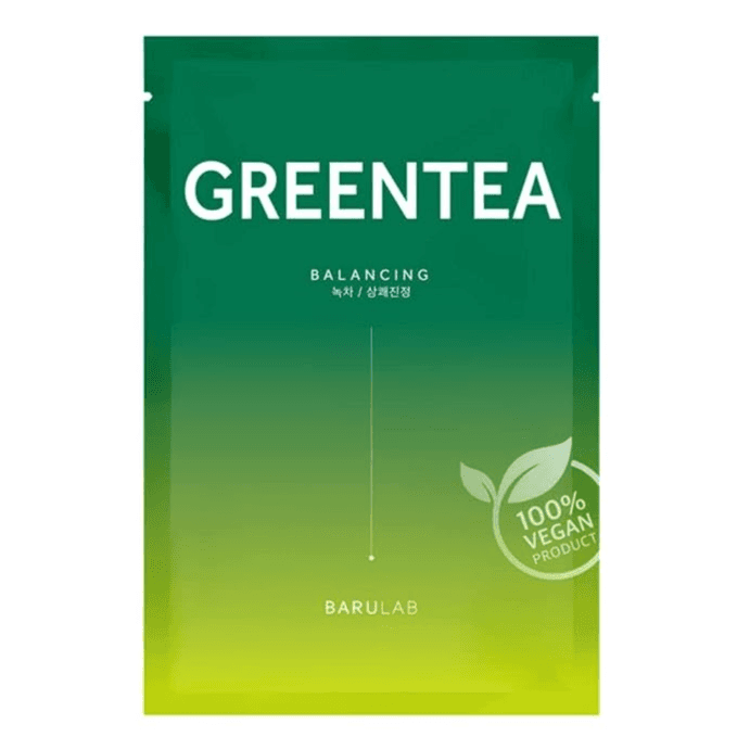 Green Tea Balancing Mask By Barulab