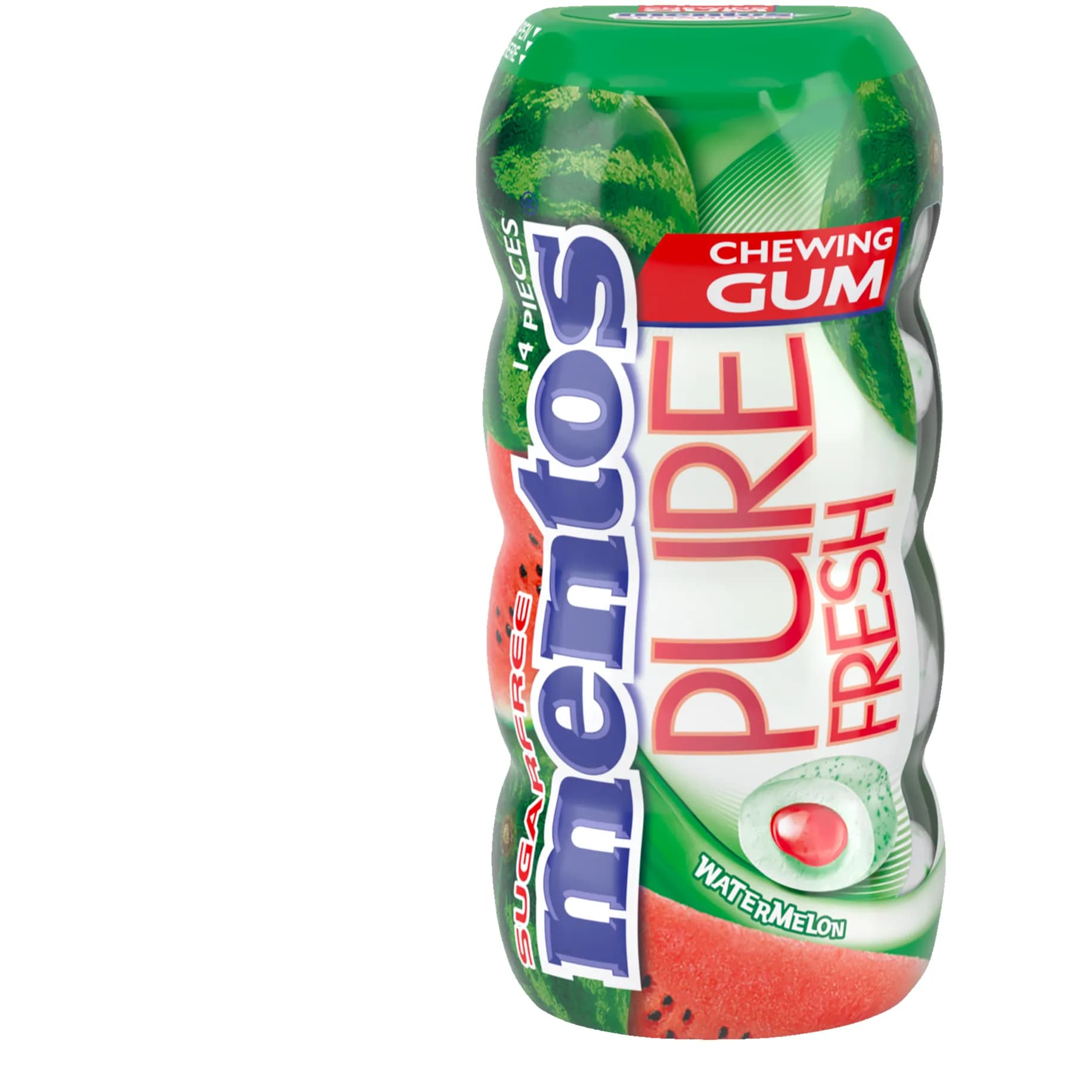 Mentos Bottle Sf Water Melon 24g