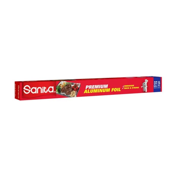 Sanita Premium Aluminum Foil 37.5 Sq.ft 7.62 M X 45cm