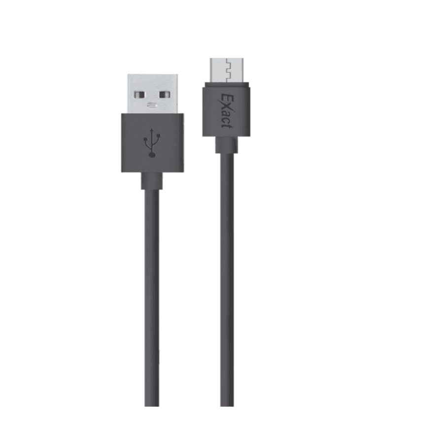 Exact Usb Micro Cable 1.2m Black - Ex739