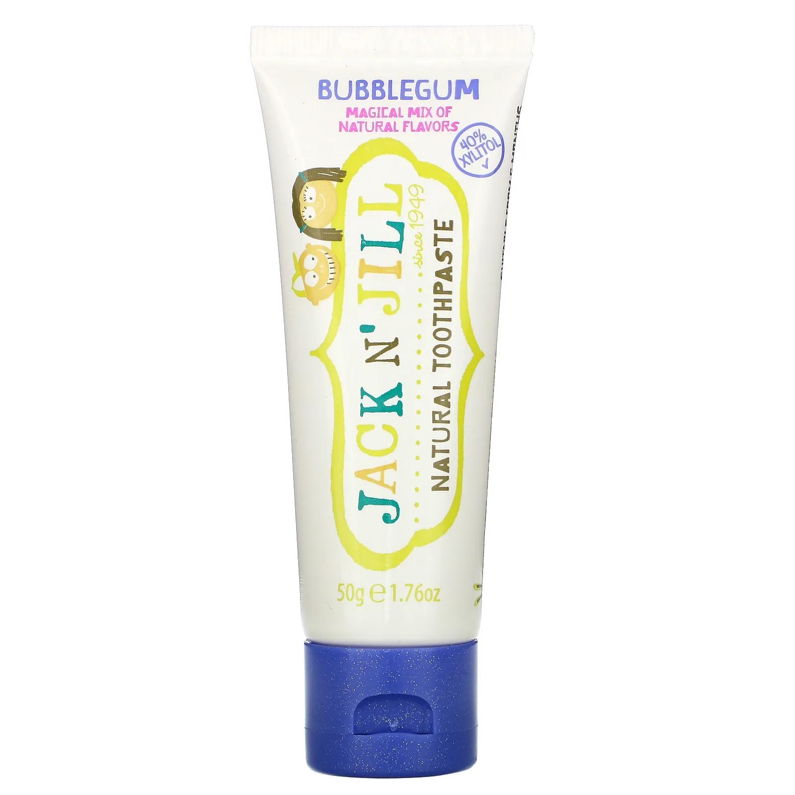 Jack N' Jill Natural Toothpaste Bubblegum 50G