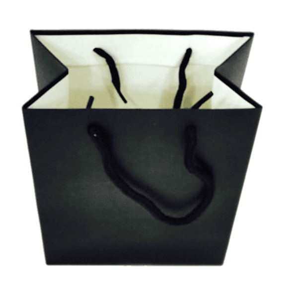 Gift Bag, size Medium 23x18cm Black Color - 3934