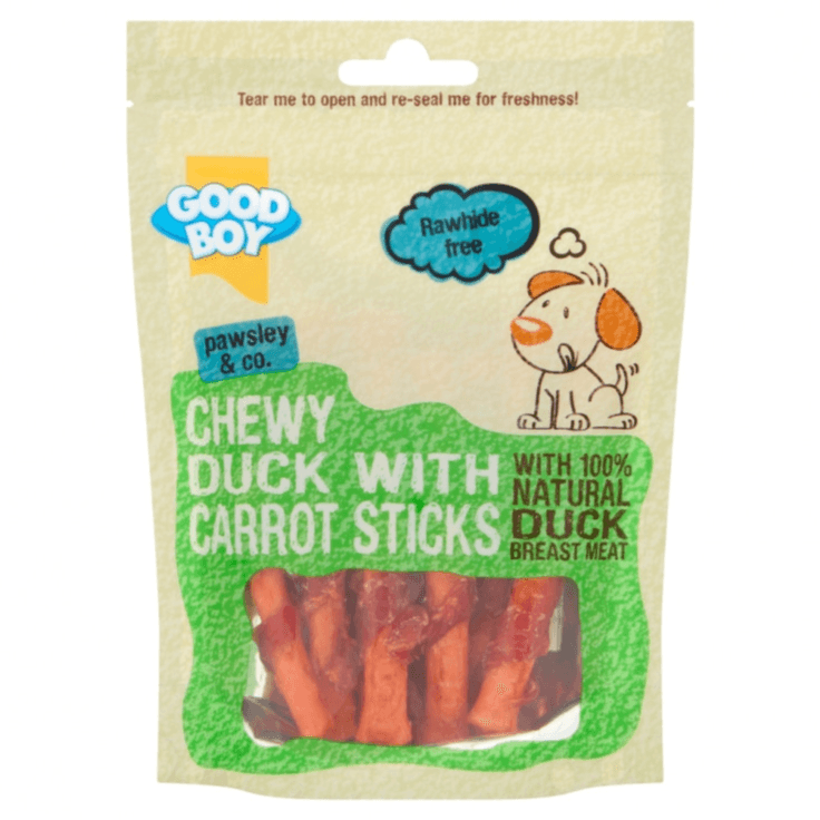 Good Boy Duck Carrot Stick 90G