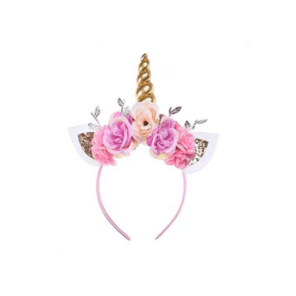 Unicorn Hair Band Pink