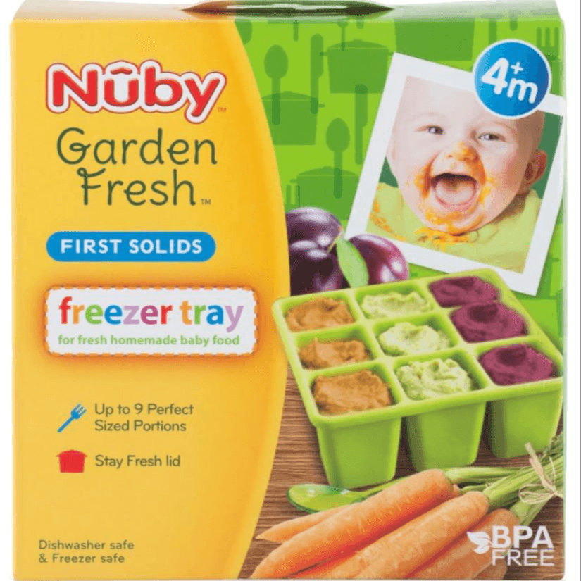 Nuby First Solids Garden Fresh Freezer Tray 4m+