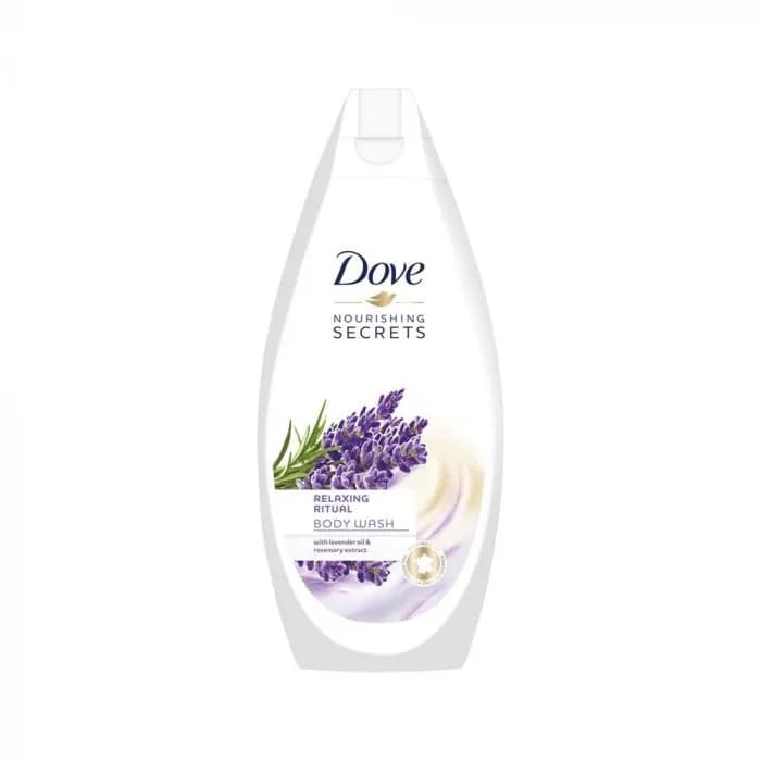 Dove Relaxing Lavender Oil And Rosemary Extract Body Wash 500ml