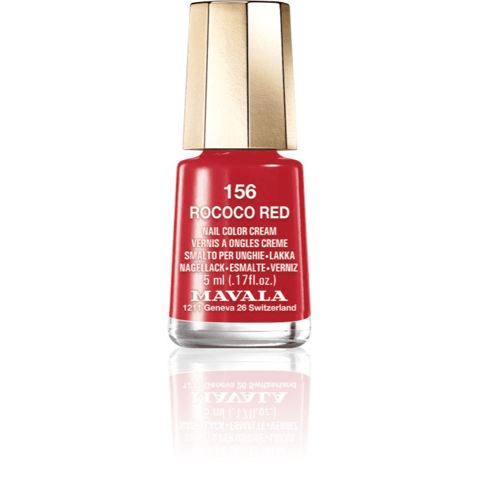 Mavala Rococo Red Nail Color Polish no.156 5ml