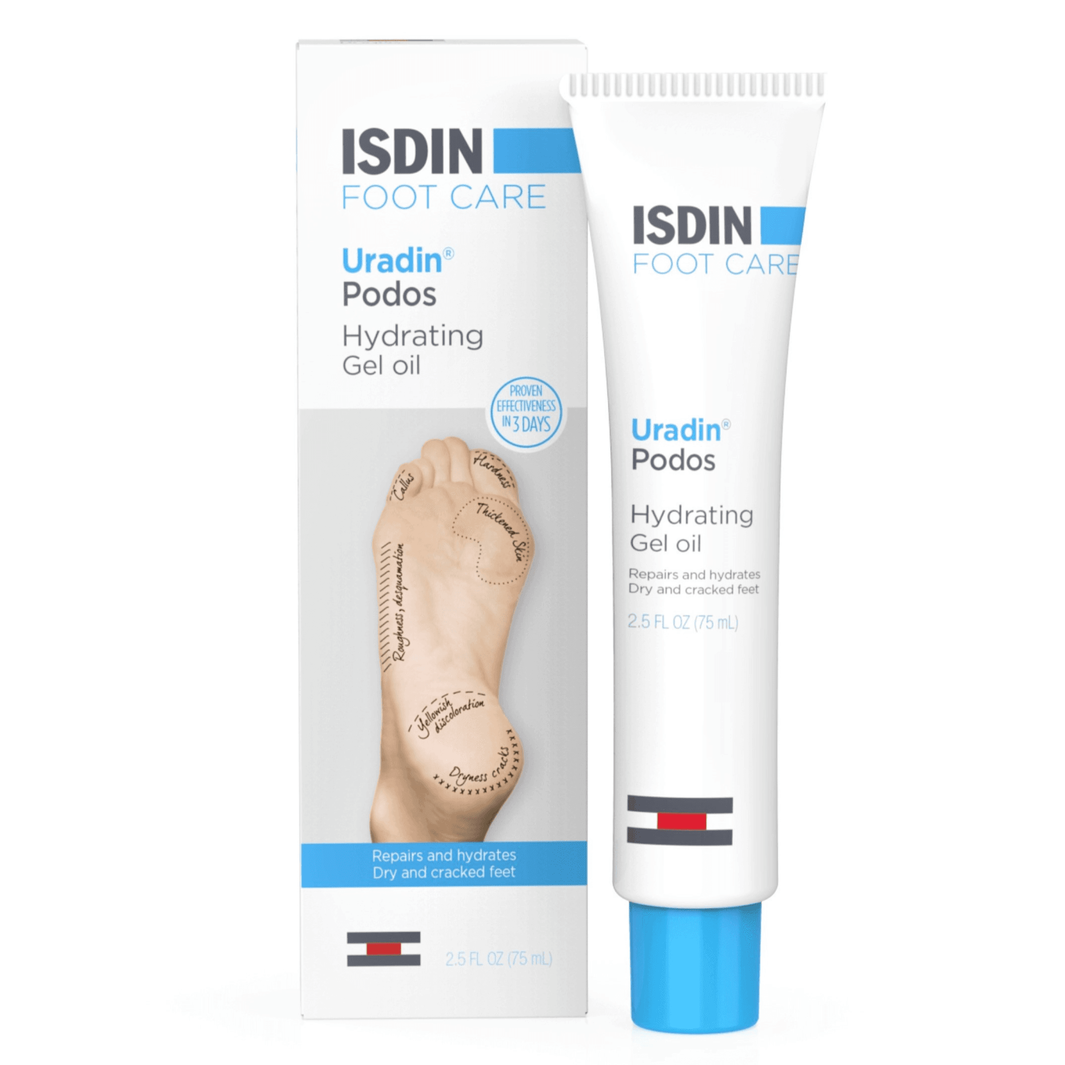 Isdin Foot Care Ureadin Hydrating Gel Oil 75Ml