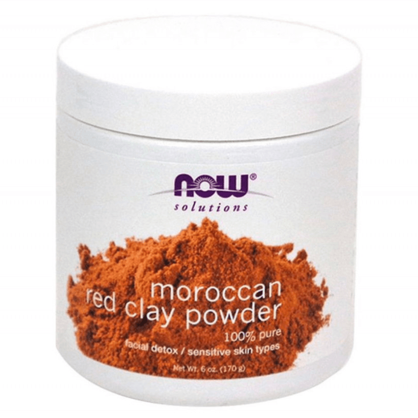 Now Moroccan Redclay Powder 170 Gm