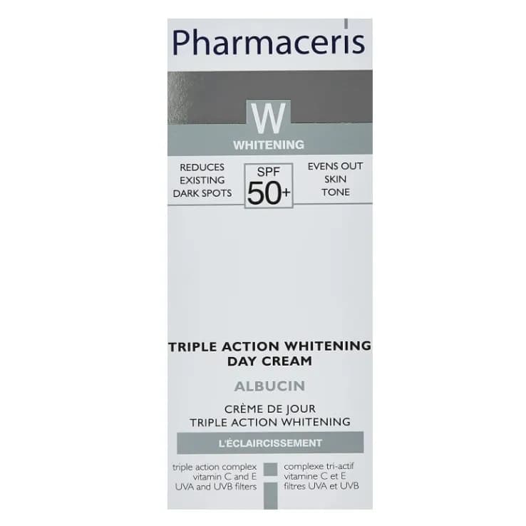 Pharmaceris W Albucin Triple Action Whitening Day Cream SPF50+ 30ml