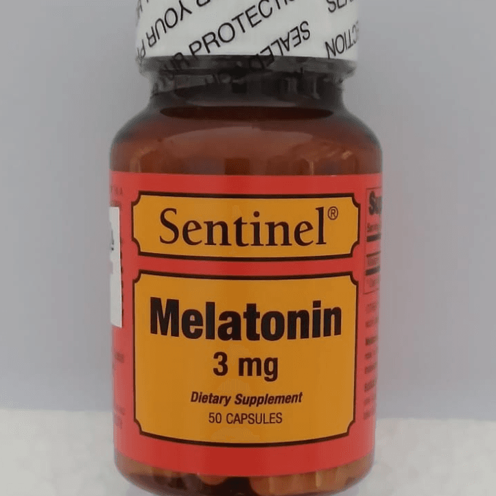 Sentinel Melatonin 3 Mg 50 Capsules