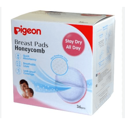 Pigeon Breast Pad Honeycomb x 36's