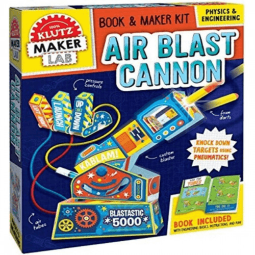 271249 Air Blast Cannon (Mixed Media Product / Mixed Media, Contains 1 Paperback / Softback And 1 Other Merchandise) By Editors Of Klutz