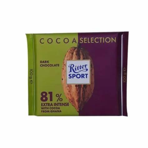 Ritter Sport Cacao 81% Ghana 100G