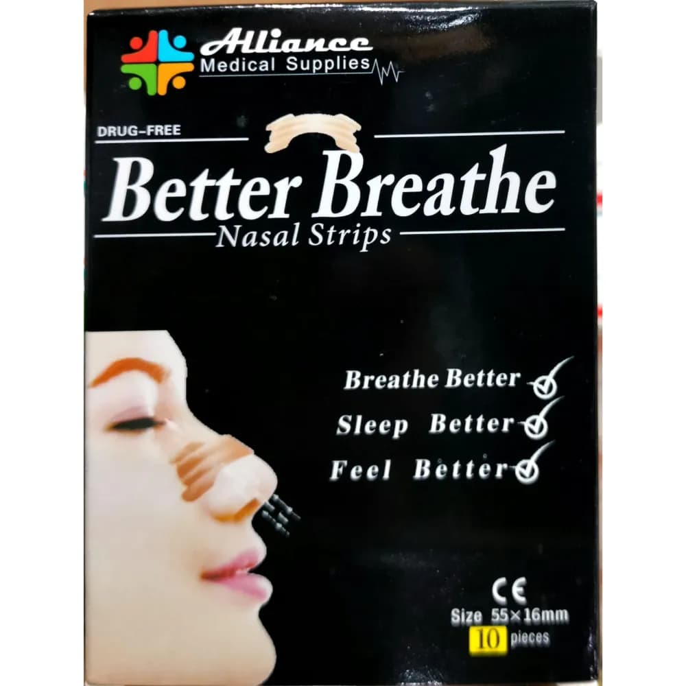 Alliance Nasal Strips Breathe Right 10S