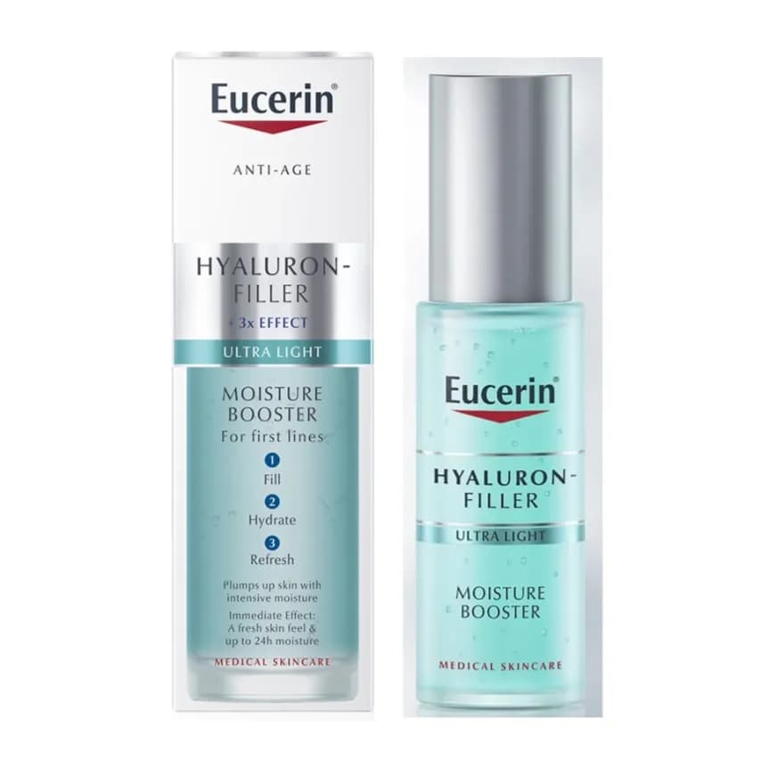 Eucerin Hyaluron Filler 3x Effect Ultra Light Moisture Booster 30ml