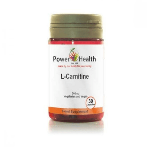 Power Health L- Carnitine 500 Mg 30 Cap