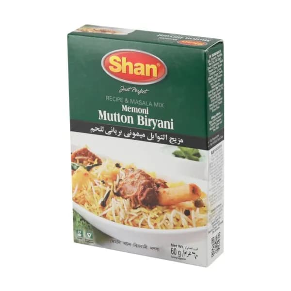 Shan Recipe & Masala Mix Memoni Mutton Biryani 60Gm