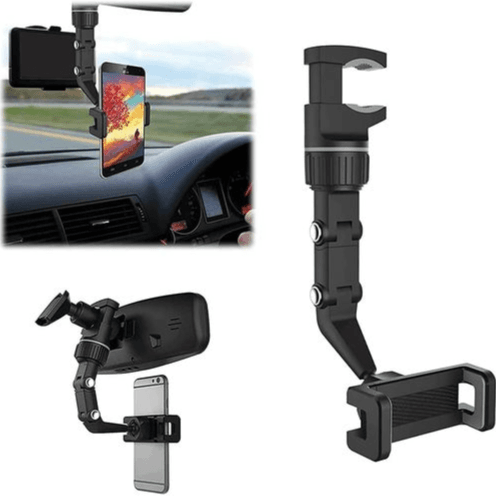 Adjustable Phone Holder 360 Degree Rotatable Universal Stable Clip