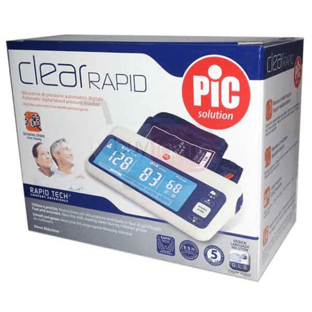 Pic Clear Rapid Digital Blood Pressure Monitor