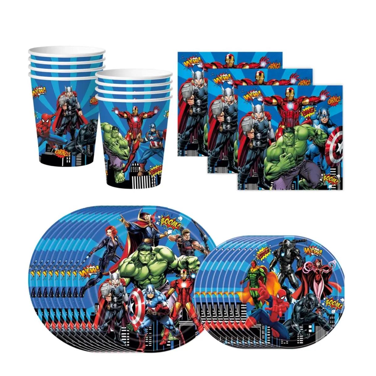 Avenger Disposable Tableware Set