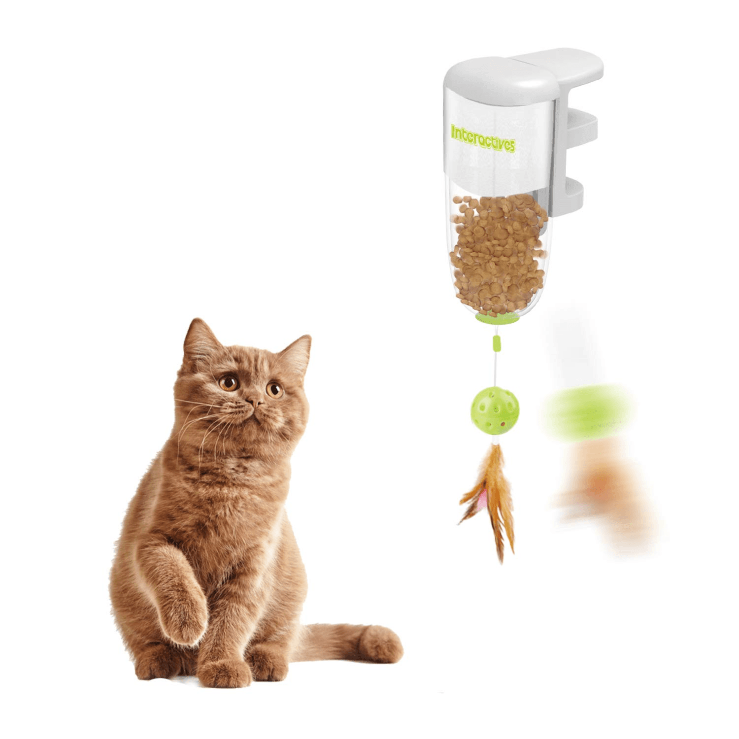 Interactive Cat Treat Dispenser