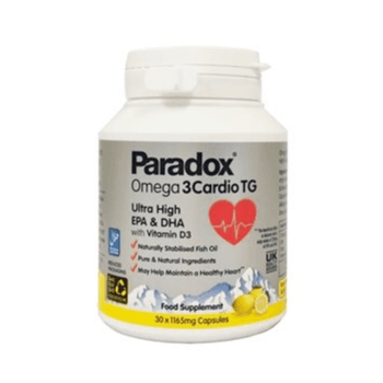 Paradox Omega 3 Cardio Tg Capsules 30'S