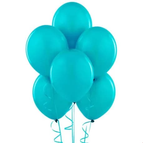 Standard Turquoise Blue Balloon