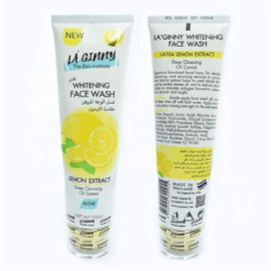 La' Ginny Whitening Face Wash Lemon 100ml