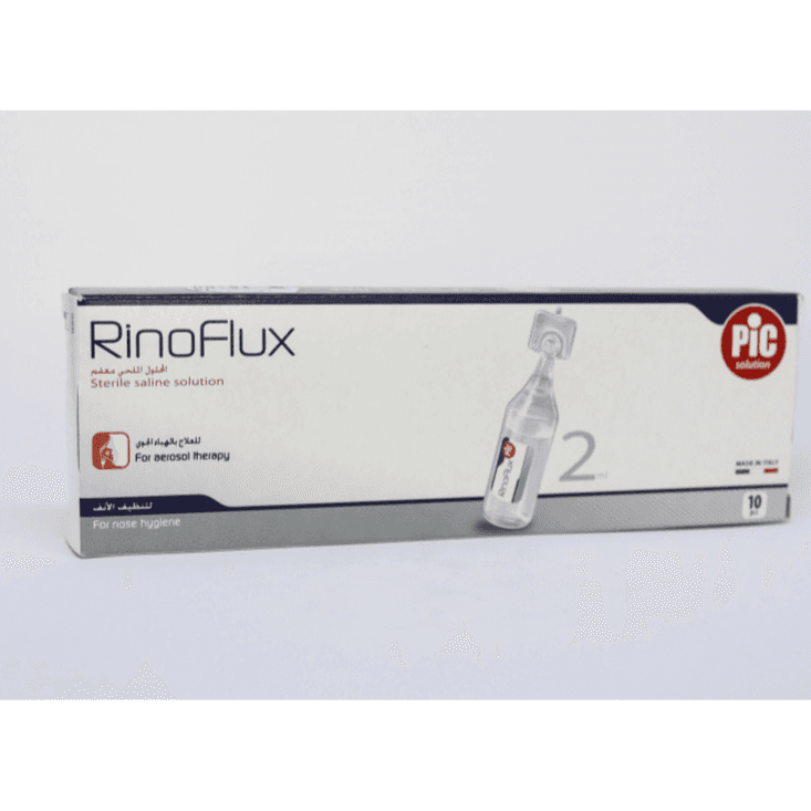 Pic Rinoflux Sterile Saline Solution, 2 Ml, Pack Of 10