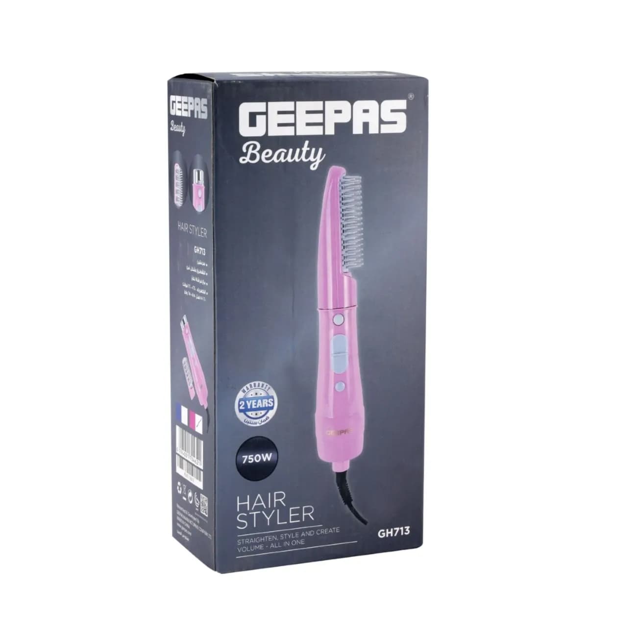 Geepas Hair Styler with 2 Speed Control Pink GH713