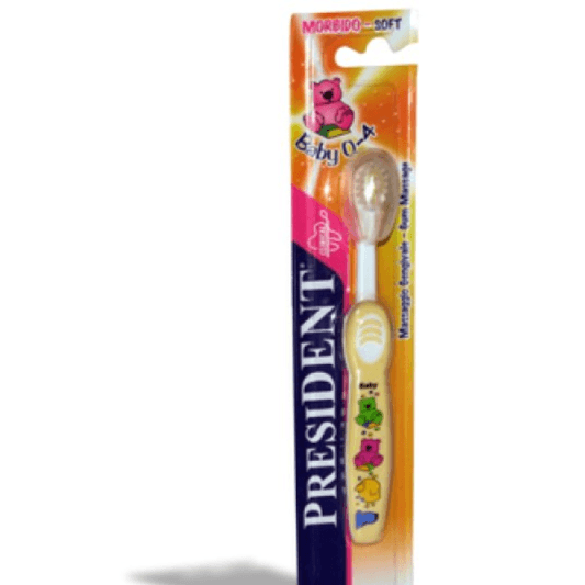 president baby 0-4 soft toothbrush