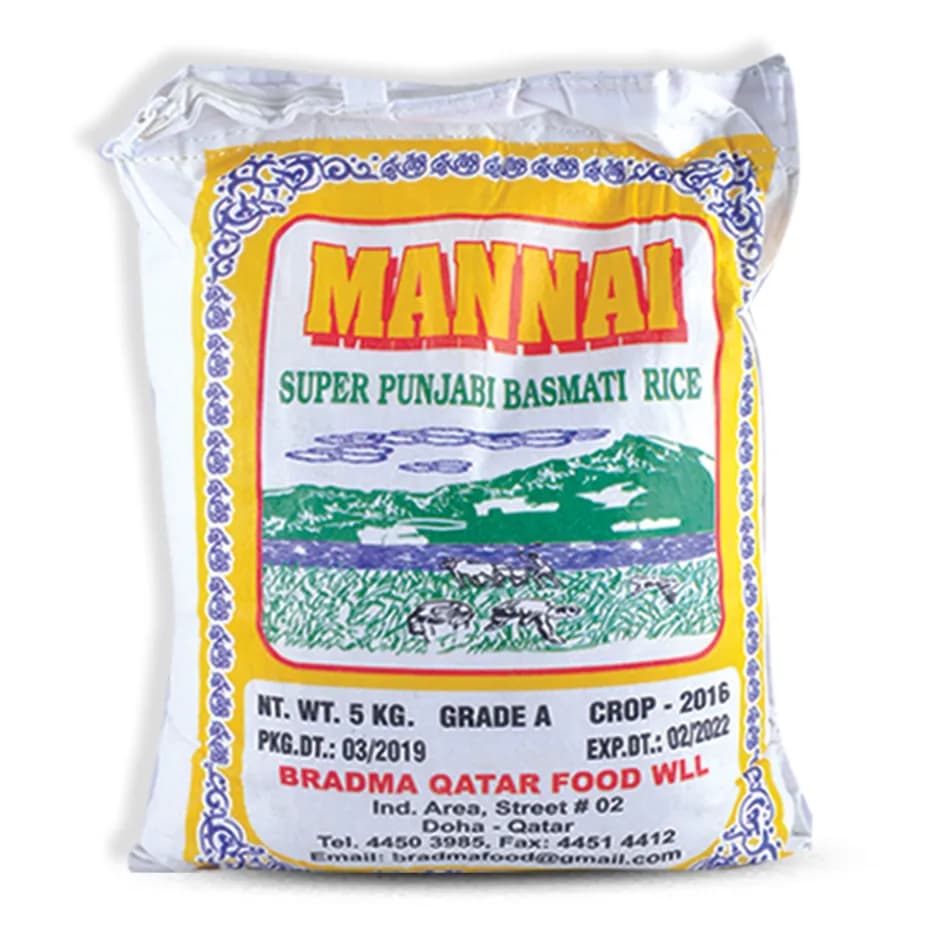 Mannai Supr Punjabi  Rice 5kg