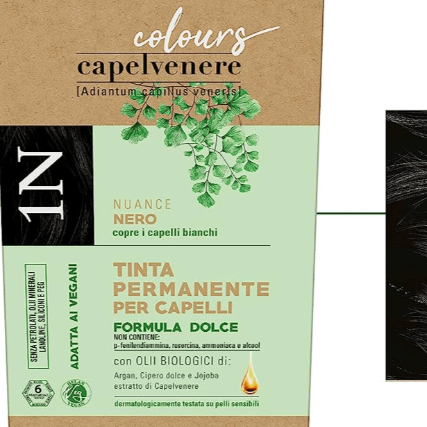 Helan Capelvenere Colors Hair Dye 1n Black