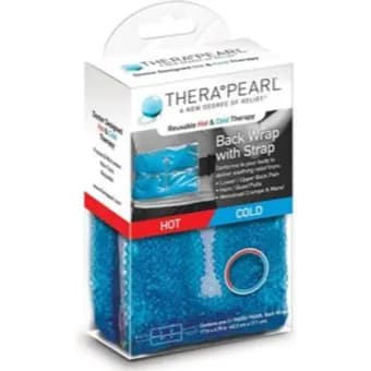 Thera Pearl Reusable Hot And Cold Back Wrap With Strap