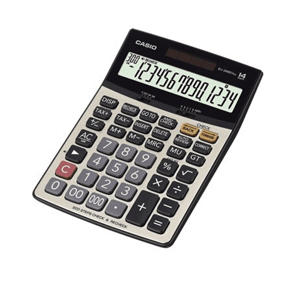 Casio Calculator DJ 240D Plus