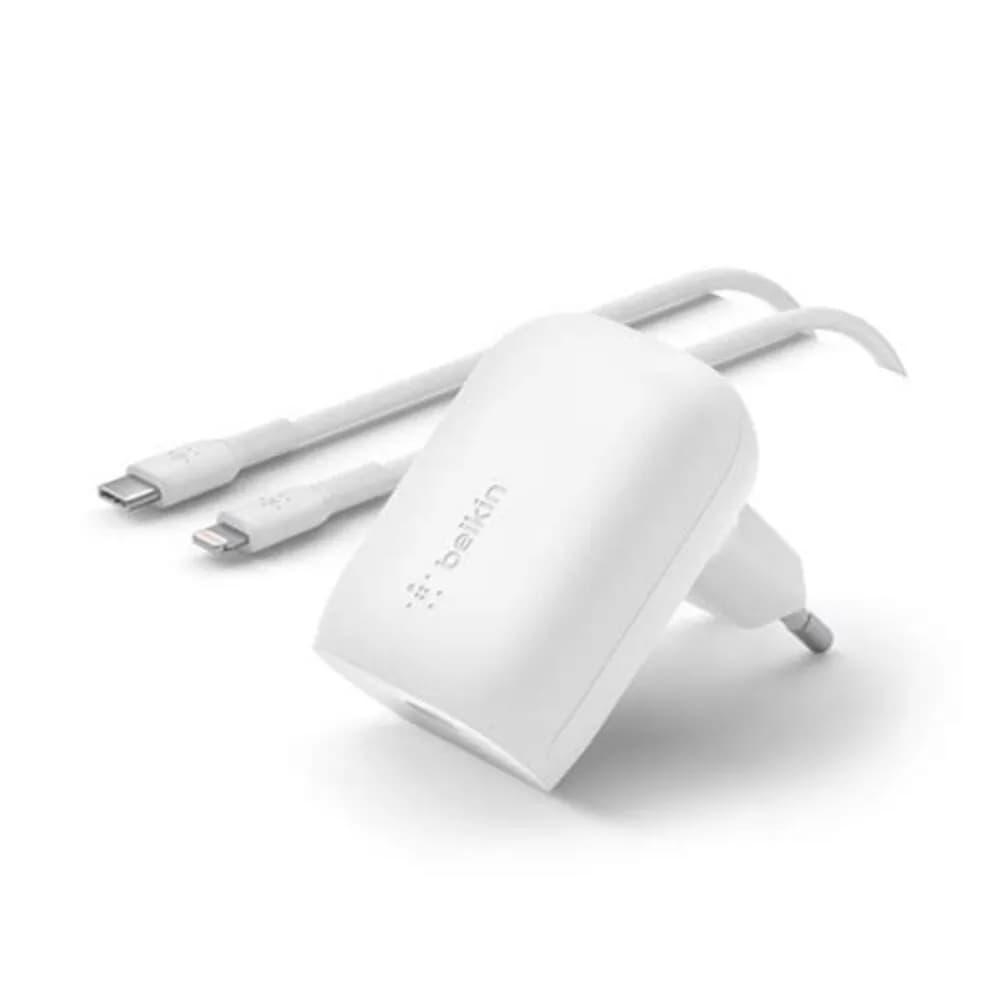 Belkin Boost Charge@Wall Charger With Pps+Usb-C To Usb-C Cable 30W