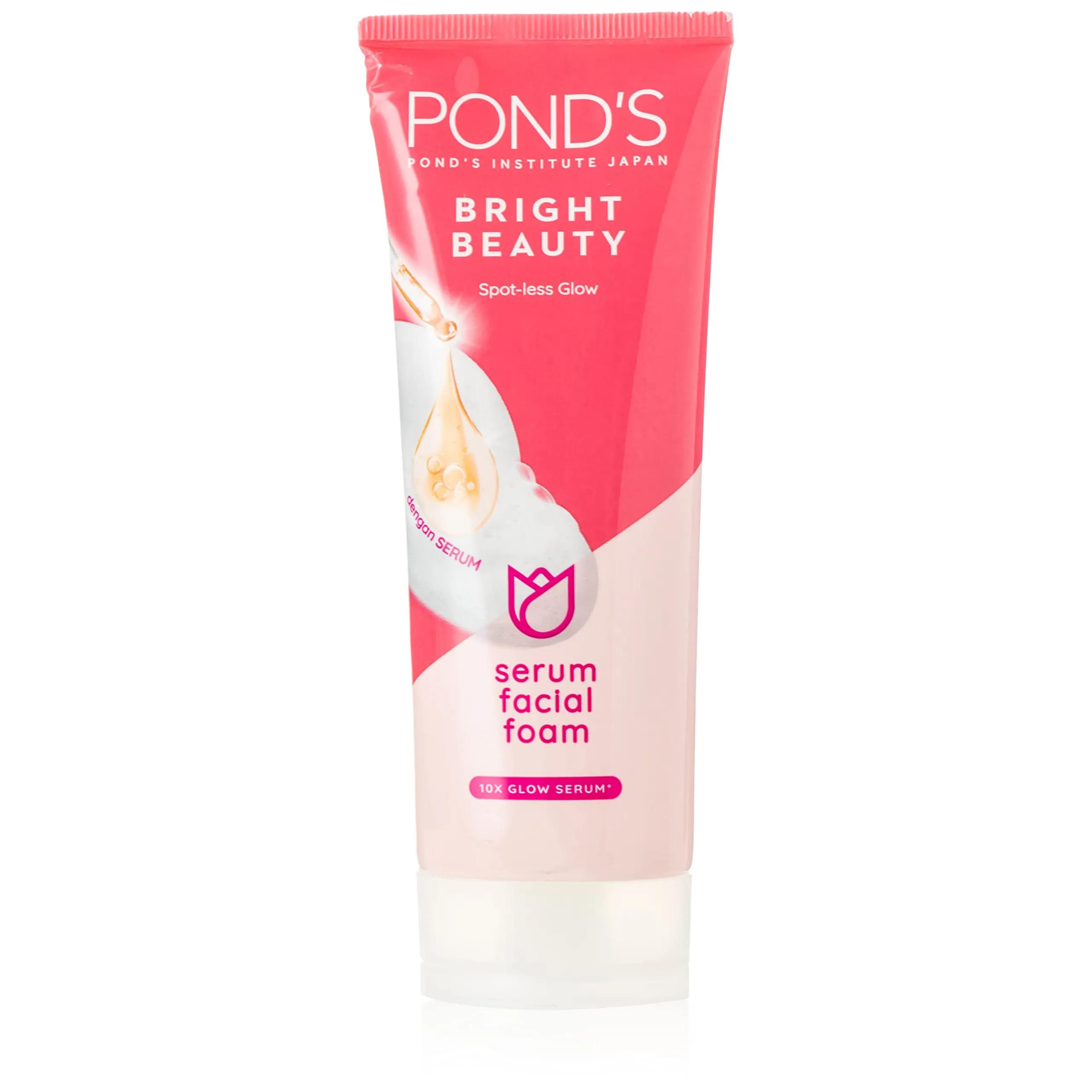 Ponds Bright Beauty Spot - Less Glow Serum Facial Foam 100Gm