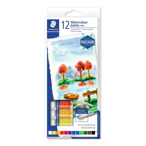 Staedtler Water Colour Paint-pack Of 12 Colors (Wcst14_195)