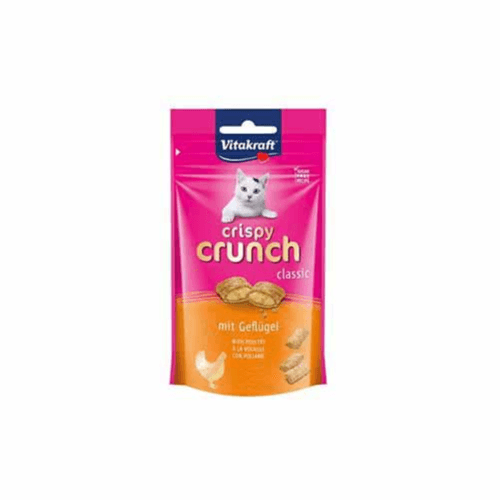 Vitakraft Crispy Crunch Cat Treats With Poultry 60G