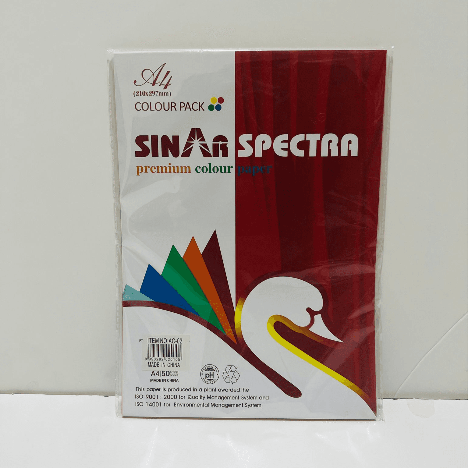 Sinar Spectra Premium Color Paper A4-50 Sheet (CRCS04_50)