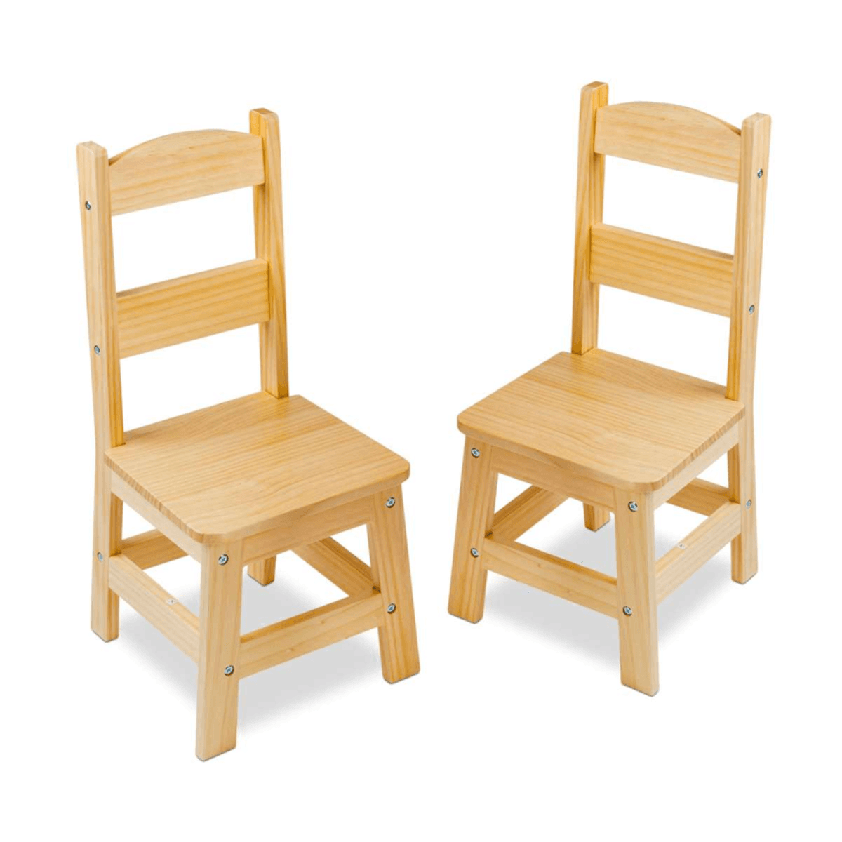 Wooden Chair Pair