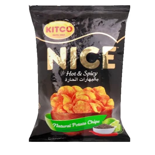 Kitco Nice Hot & Spicy Potato Chips 80g