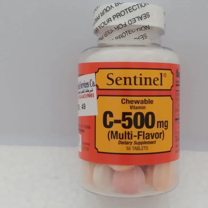 Sentinel C 500Mg Multiflavour Chewable 50 Pieces