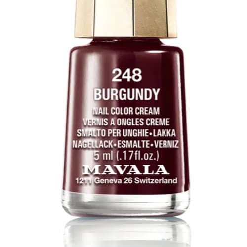 Mavala Nail Polish 248 Burgendy