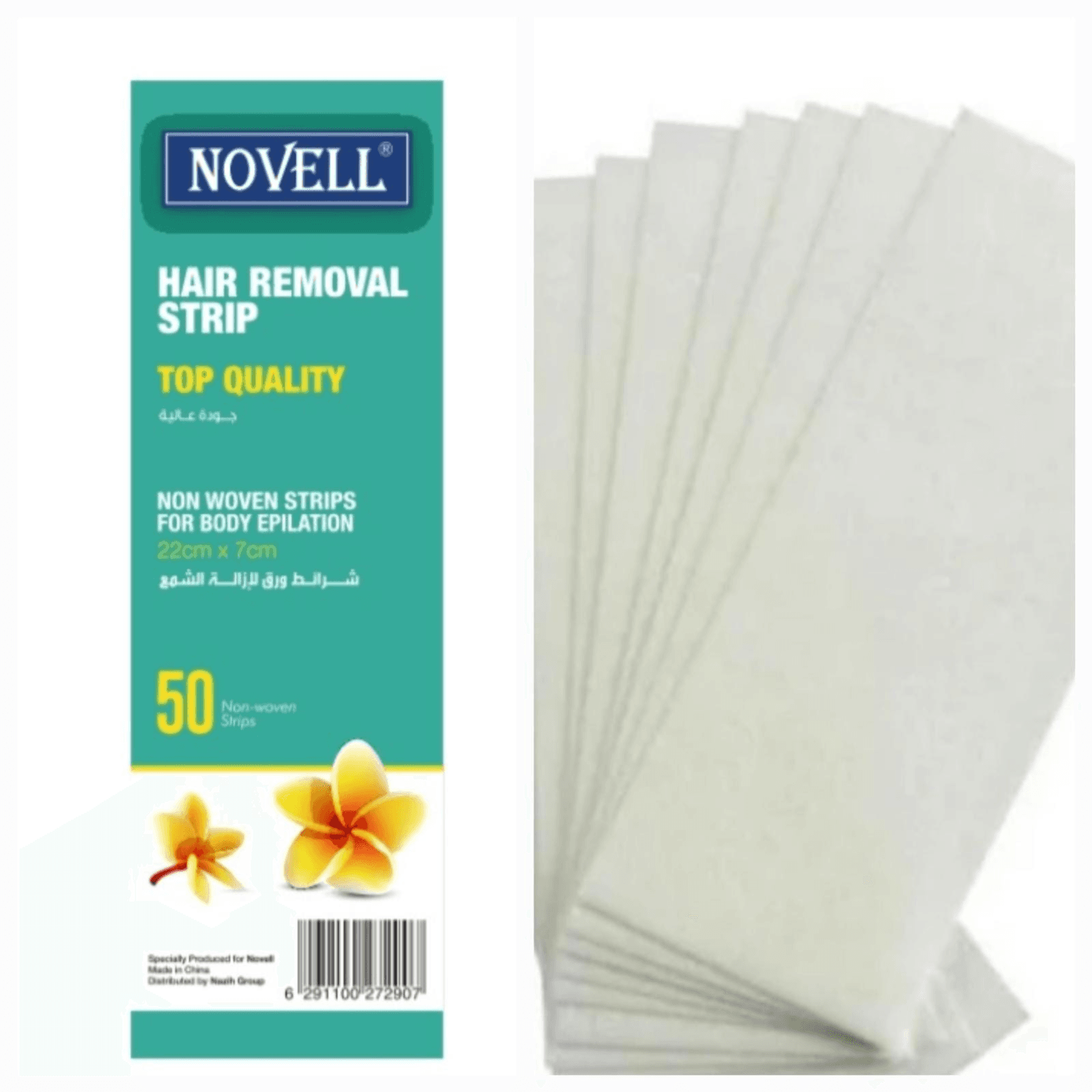 Waxing Paper Strips 50 Pieces