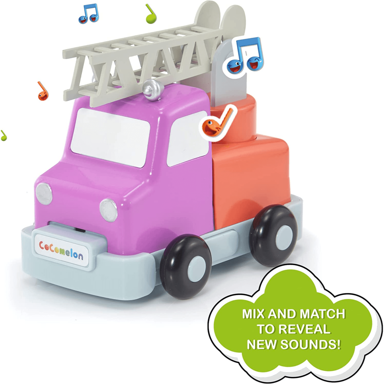 Cocomelon Build & Reveal Musical Vehicles (LMCM03)