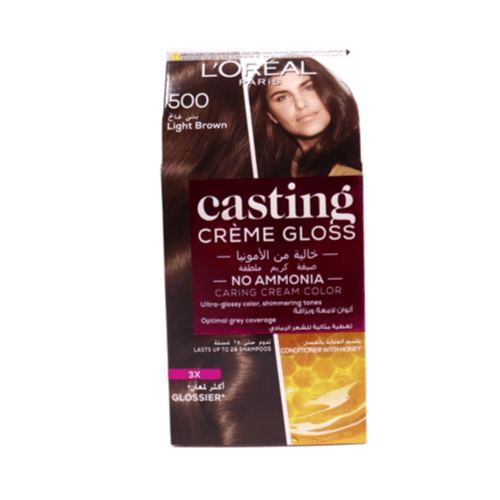 Loreal Paris Casting Creme Gloss 500 Light Brown Hair Color